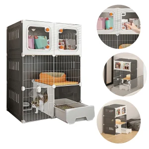 Integrated Cat House/Cat Bed