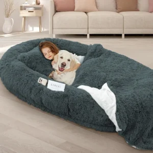 Human Dog Bed, 78''x51''x12''