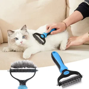 Double Sided Pet Grooming Brush